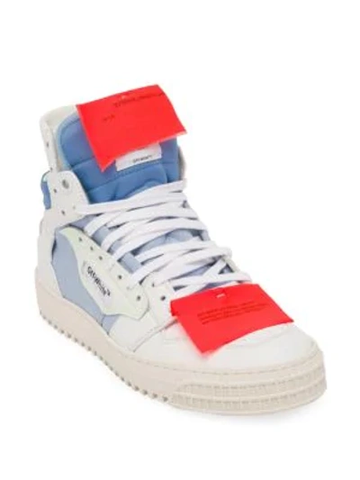Shop Off-white Off-court High-top Sneakers In White Grey