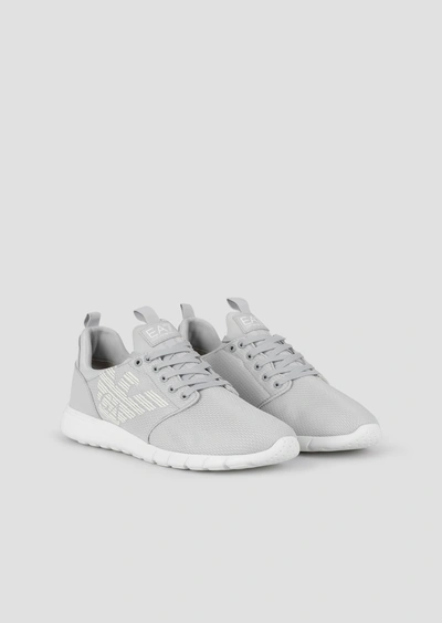 Shop Emporio Armani Sneakers - Item 11643445 In Light Gray
