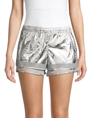 adidas metallic shorts