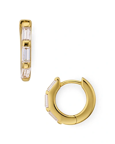 Shop Argento Vivo Huggie Hoop Earrings In 14k Gold-plated Sterling Silver Or Sterling Silver