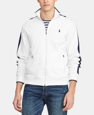 white track jacket mens