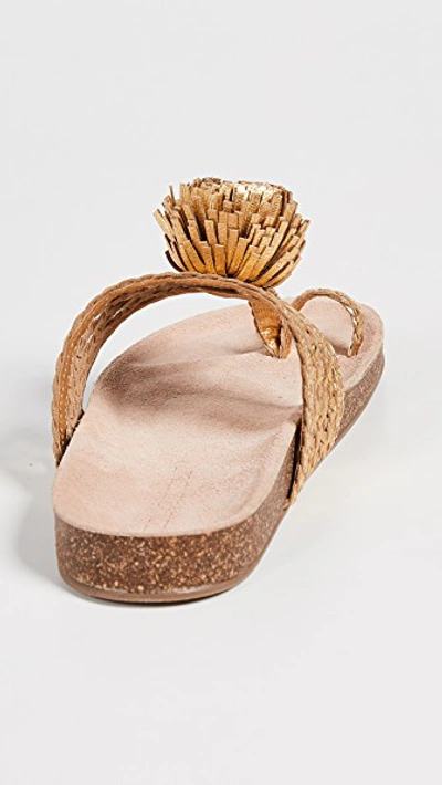 Shop Ulla Johnson Netta Sandals In Gold