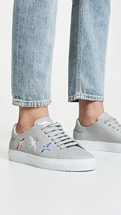 Shop Axel Arigato Clean 90 Sneakers In Light Grey
