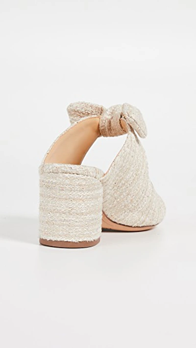 Shop Alexandre Birman Open Evelyn 60mm Mules In Light Sand