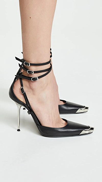 Shop Alexander Wang Selena High Heel Pumps In Black