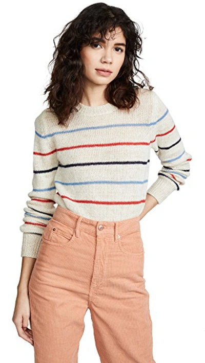 Shop Isabel Marant Étoile Gian Sweater In Ecru