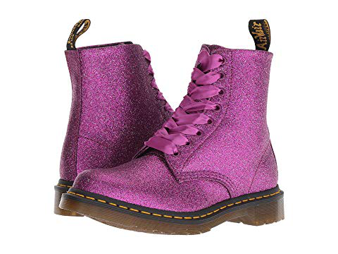 dr martens glitter purple