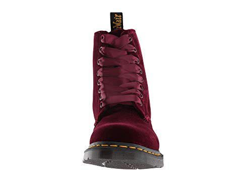 1460 pascal velvet cherry red