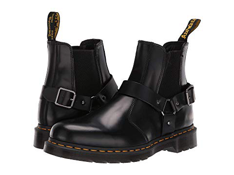 dr martens black wincox boots