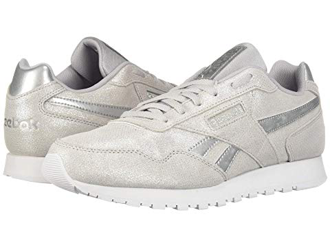 reebok metallic silver