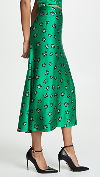 bec and bridge tropicana midi skirt