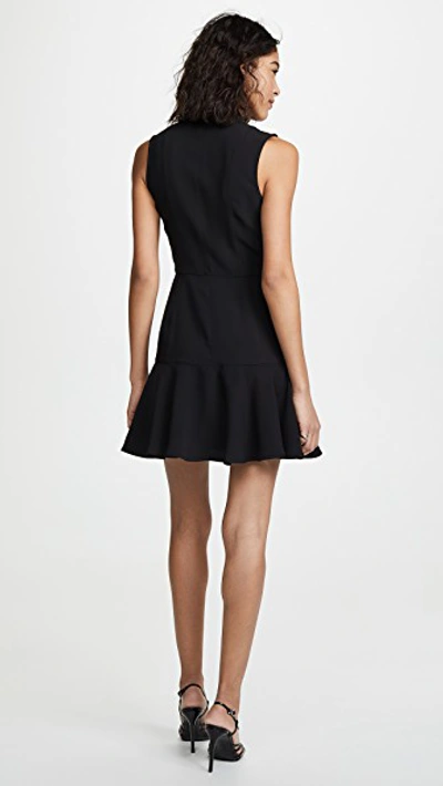 Shop Amanda Uprichard Gatlan Dress In Black