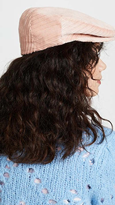 Shop Isabel Marant Gabor Newsboy Hat In Light Pink