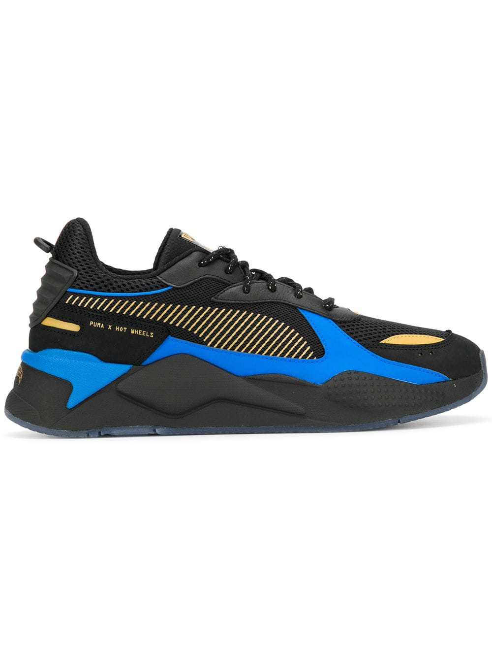 Puma Colour Block Sneakers - Black | ModeSens