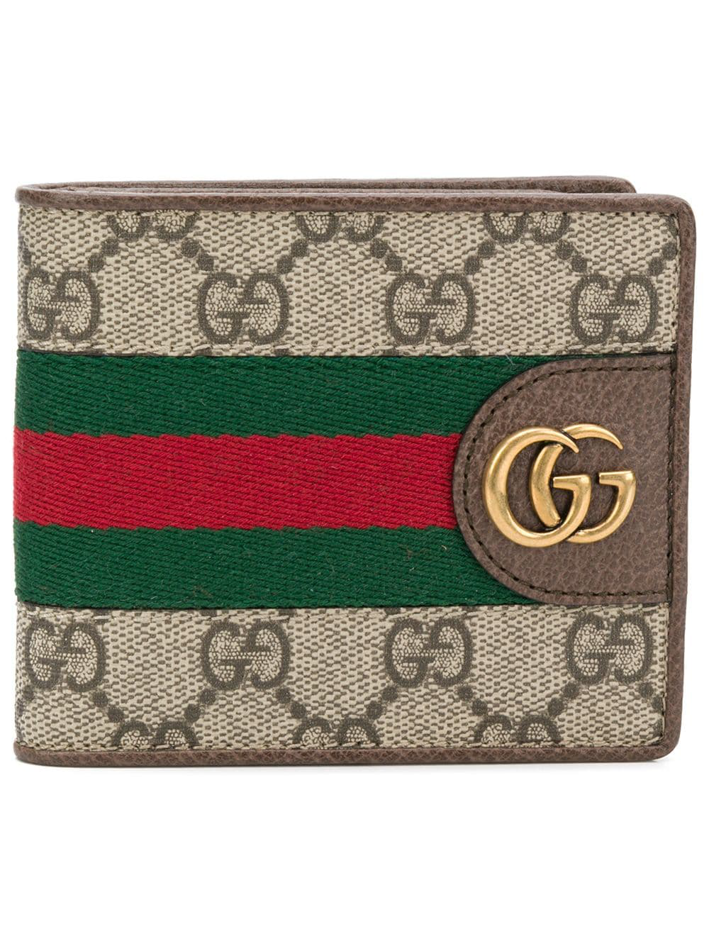 Gucci Wallet With Three Little Pigs In Neutrals | ModeSens