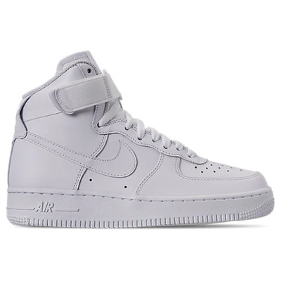 Shop Nike Women's Air Force 1 High Casual Shoes In White