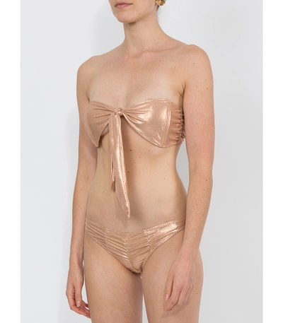 Shop Lisa Marie Fernandez Golden Poppy Bikini