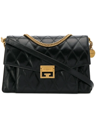 Shop Givenchy Gv3 Shoulder Bag - Black