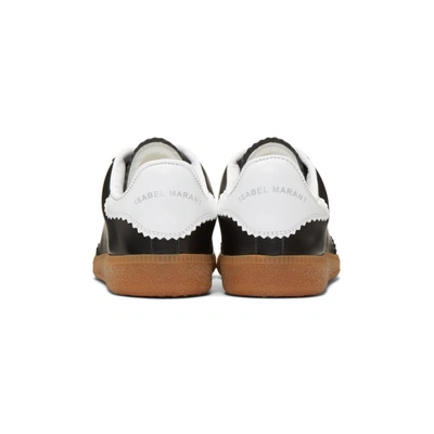 Isabel Marant Bryce Low-top Leather Sneakers In Black