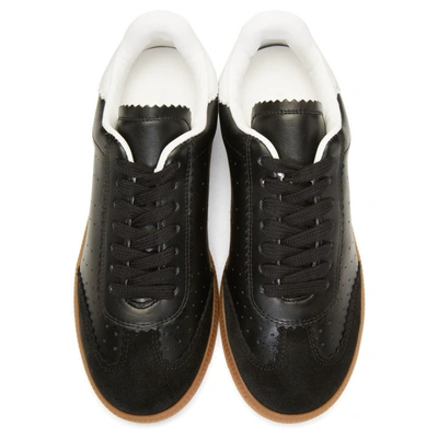 Isabel Marant Bryce Low-top Leather Sneakers In Black