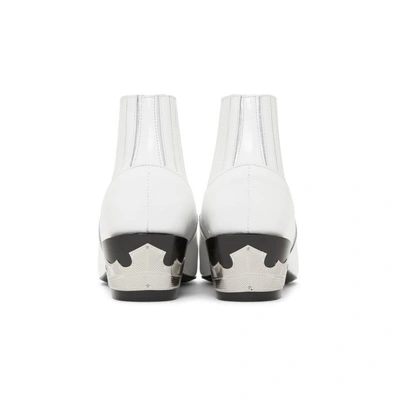 Shop Toga Pulla White Ankle Boots