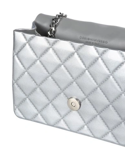 Shop Designinverso Cross-body Bags In Silver