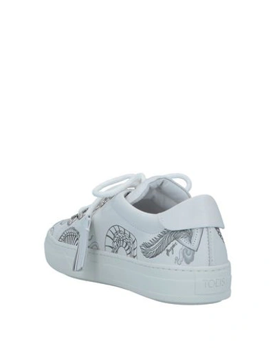 Tod's Sneakers In White