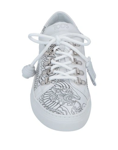 Tod's Sneakers In White