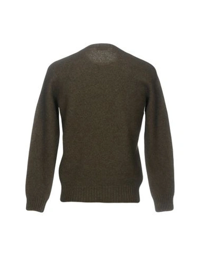 Shop Drumohr Sweater In Military Green
