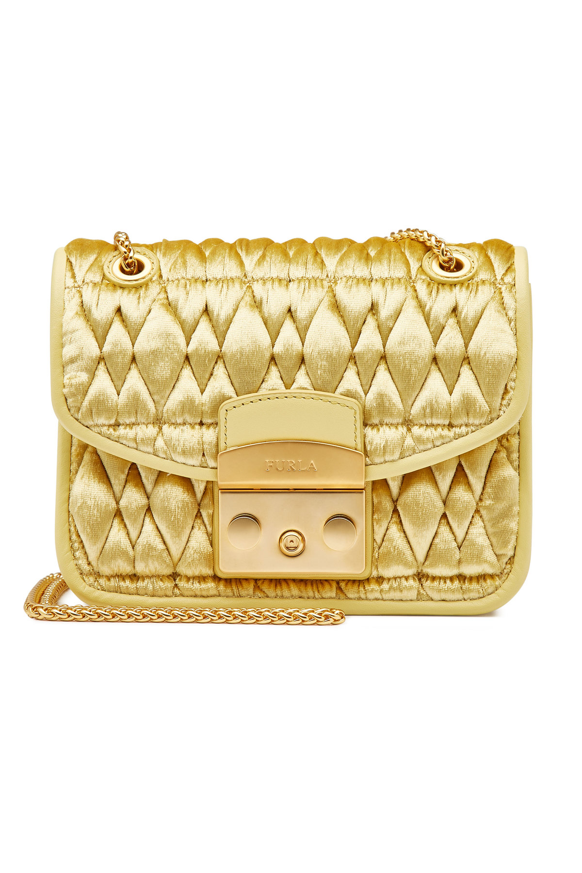 furla metropolis mini gold
