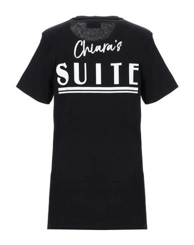 Chiara Ferragni T-shirt In Black