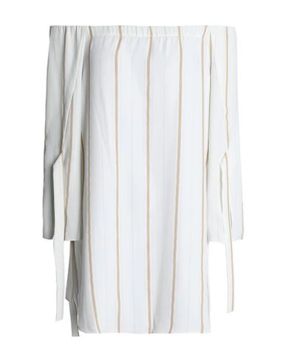 Shop Halston Heritage Blouse In White