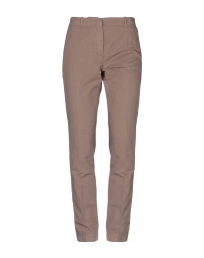 Shop Incotex Pants In Brown