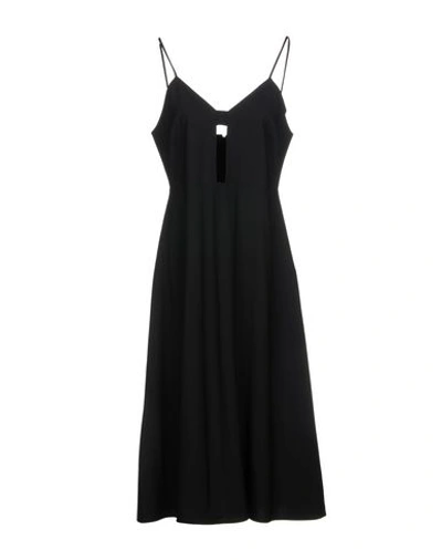 Shop Yune Ho Short Dress In Black