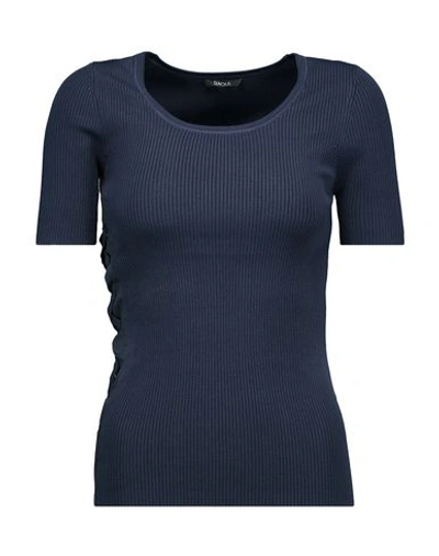 Shop Raoul Sweaters In Dark Blue