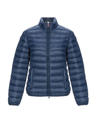 Shop Invicta Full-length Jacket In Slate Blue