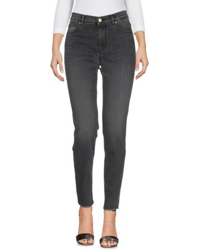 Shop Acynetic Denim Pants In Black