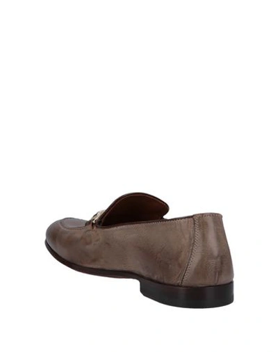 Shop Doucal's Loafers In Light Brown