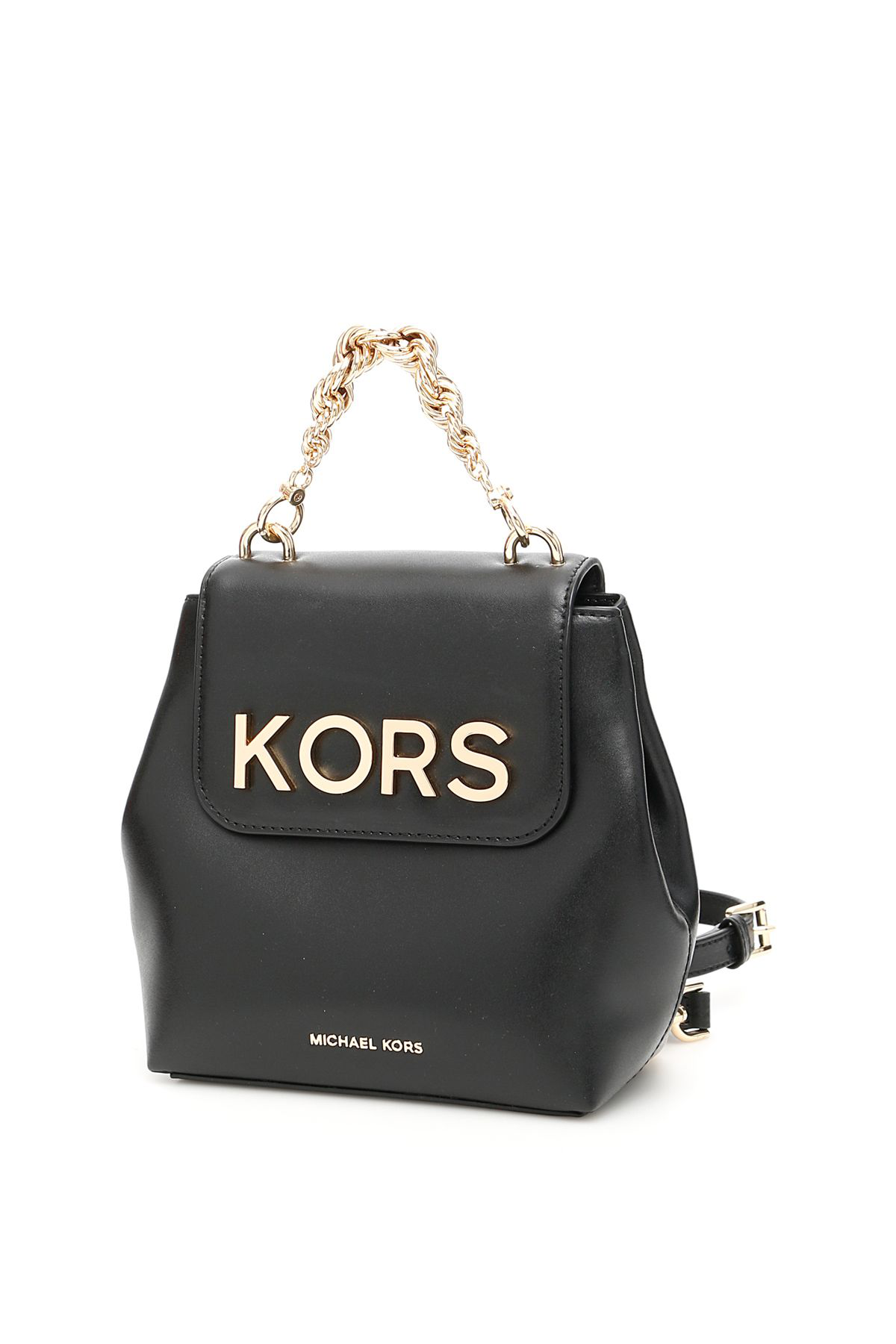 mk mott leather backpack