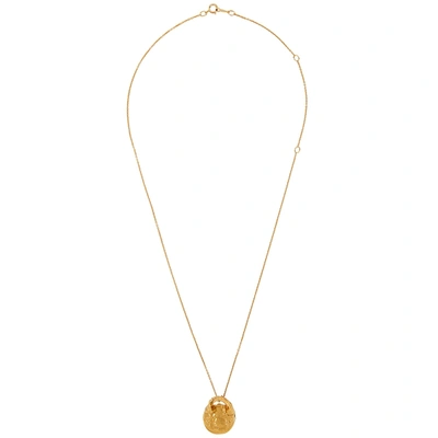 Shop Aligerhi Silencio Gold-plated Necklace