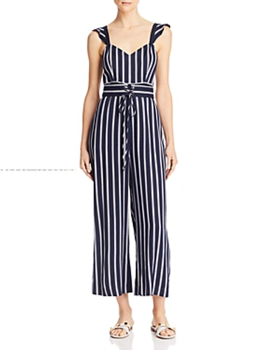 Shop Parker Myers Striped Jumpsuit In Multi Stripe