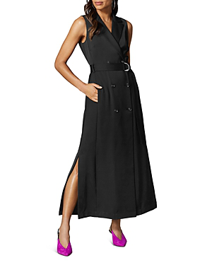 karen millen black tuxedo dress