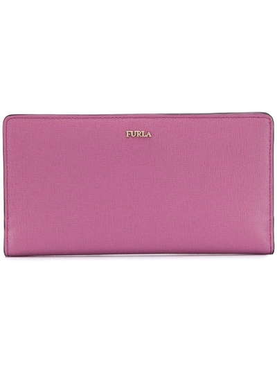 Shop Furla Eckiges Portemonnaie - Rosa In Pink