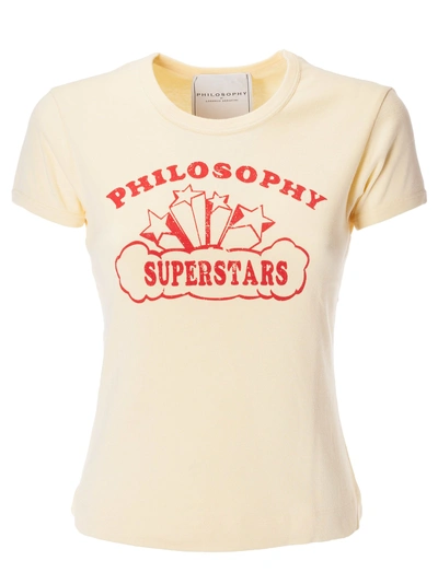 Shop Philosophy Di Lorenzo Serafini Logo Print T-shirt