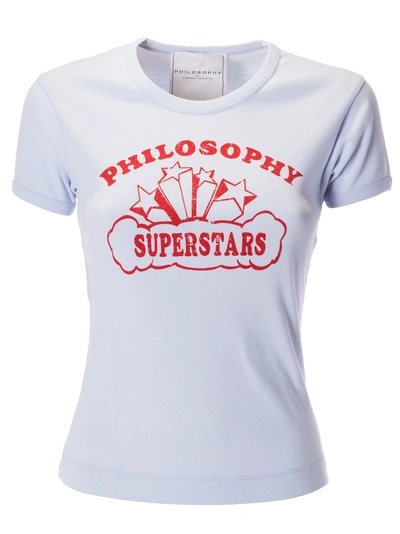 Shop Philosophy Di Lorenzo Serafini Logo Print T-shirt