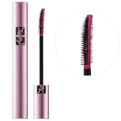 Shop Saint Laurent The Curler Lengthening And Curling Mascara 1 Rebellious Black 0.22 oz/ 6.6 ml