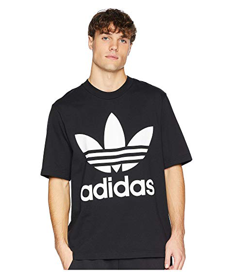 adidas trefoil oversized tee