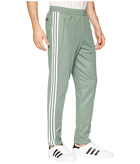 adidas originals beckenbauer joggers in green dh5818