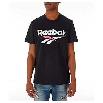 Shop Reebok Men's Classics Vector T-shirt, Black - Size Large