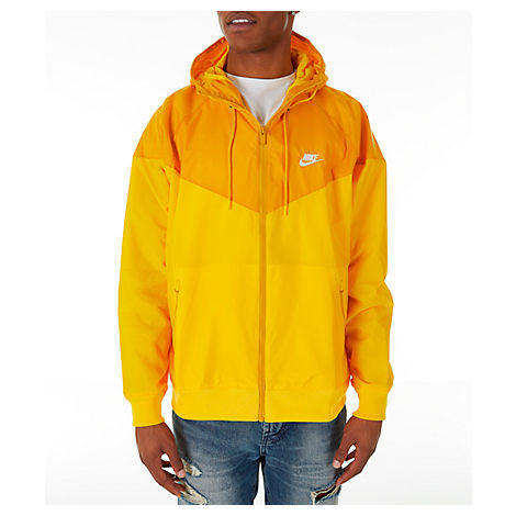 yellow nike windrunner